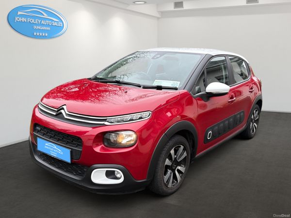 Citroen C3 Hatchback, Petrol, 2017, Red