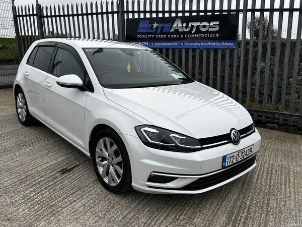 Volkswagen Golf Hatchback, Petrol, 2017, White