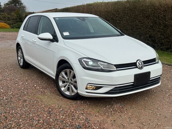 Volkswagen Golf Hatchback, Petrol, 2017, White