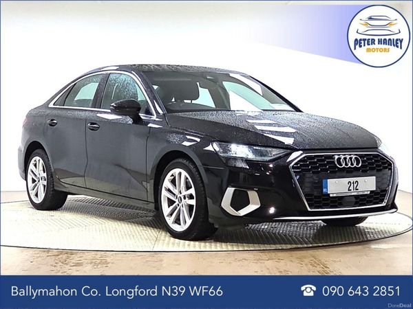 Audi A3 Saloon, Diesel, 2021, Black