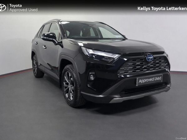 Toyota RAV4 SUV, Petrol Hybrid, 2022, Black
