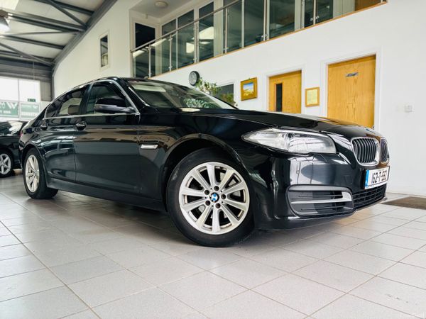 BMW 5-Series Saloon, Diesel, 2016, Black