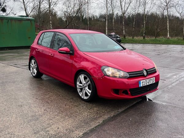 Volkswagen Golf Hatchback, Diesel, 2011, Red