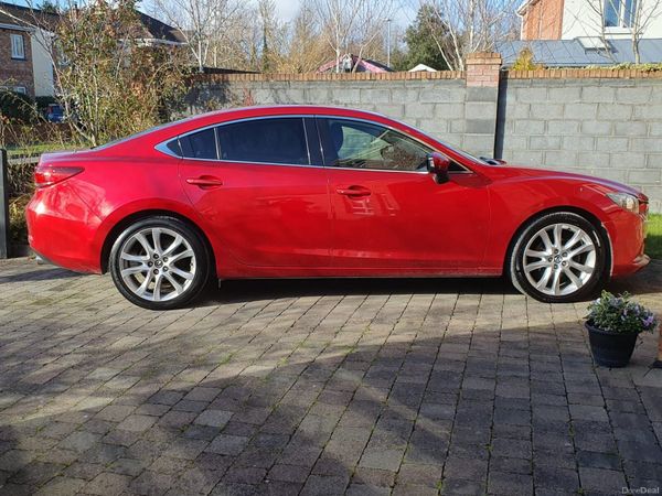 Mazda Mazda6 Saloon, Diesel, 2014, Red