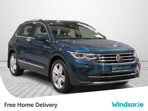 Volkswagen Tiguan SUV, Diesel, 2021, Blue