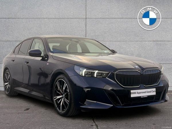 BMW 5-Series Saloon, Petrol Plug-in Hybrid, 2025, Blue