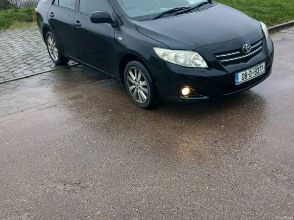 Toyota Corolla Saloon, Petrol, 2008, Black