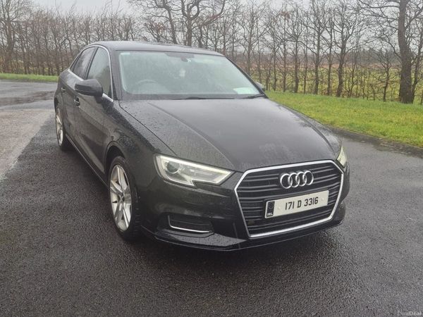 Audi A3 Saloon, Diesel, 2017, Black