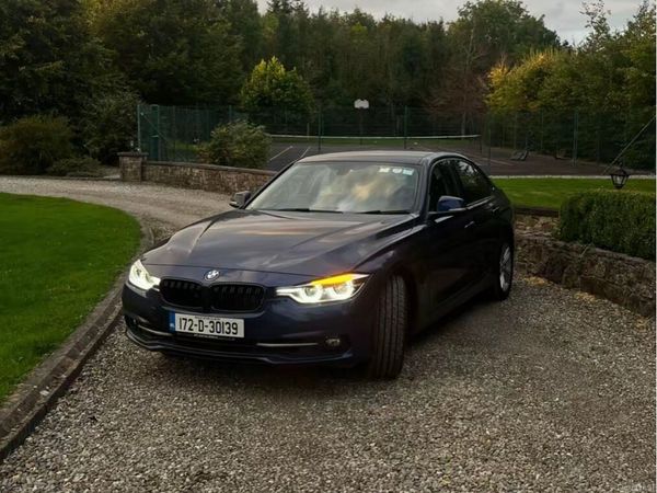 BMW 3-Series Saloon, Petrol Plug-in Hybrid, 2017, Blue