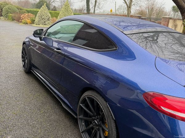 Mercedes-Benz C-Class Coupe, Diesel, 2016, Blue