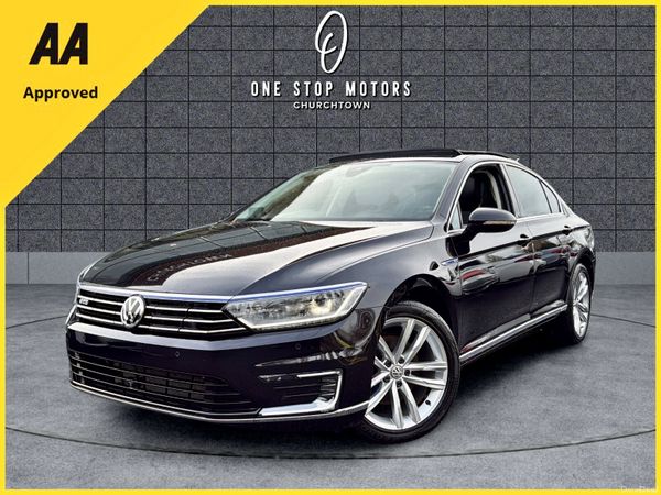Volkswagen Passat Saloon, Petrol Plug-in Hybrid, 2016, Black
