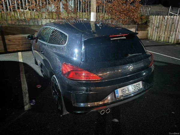 Volkswagen Scirocco Coupe, Diesel, 2016, Black