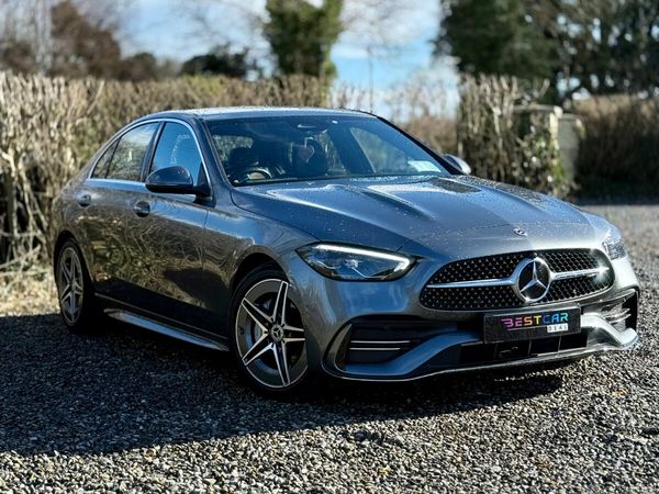 Mercedes-Benz C-Class Saloon, Diesel Hybrid, 2022, Grey