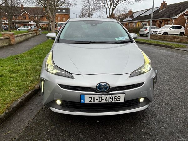Toyota Prius Hatchback, Petrol Hybrid, 2021, Silver