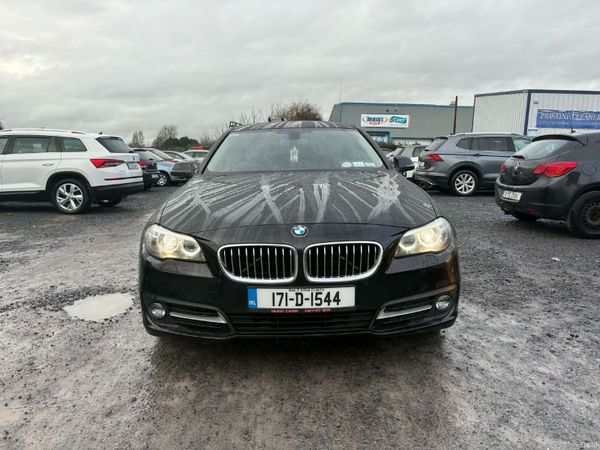 BMW 5-Series Saloon, Diesel, 2017, Black