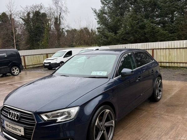 Audi A3 Hatchback, Diesel, 2018, Blue