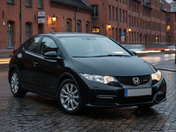 Honda Civic Hatchback, Petrol, 2013, Black