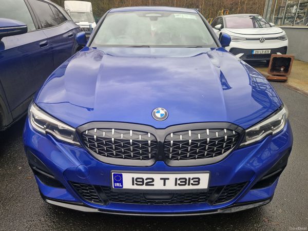 BMW 3-Series Saloon, Petrol Plug-in Hybrid, 2019, Blue