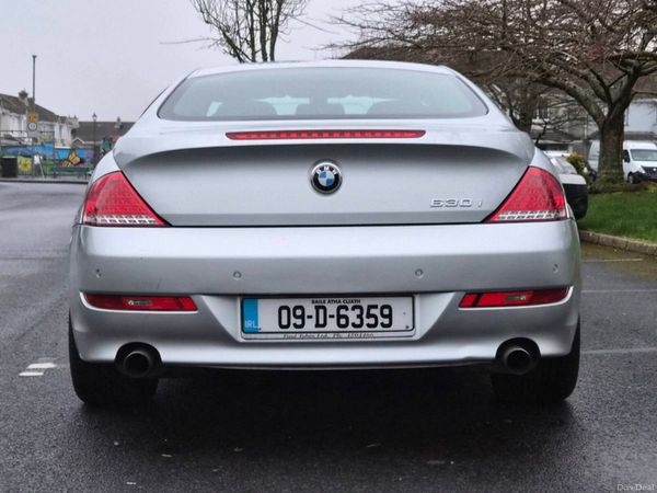 BMW 6-Series Coupe, Petrol, 2009, Silver