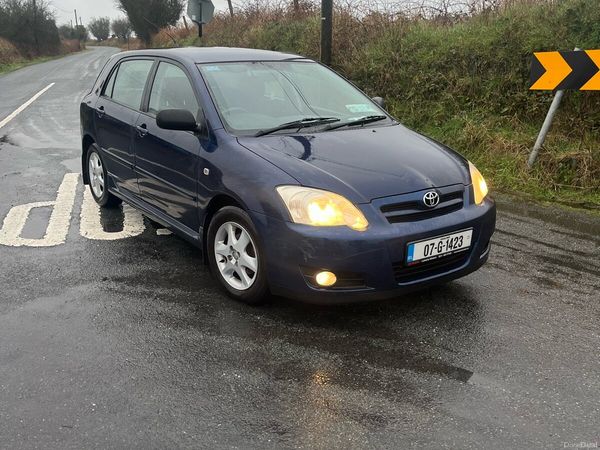 Toyota Corolla Hatchback, Petrol, 2007, Blue