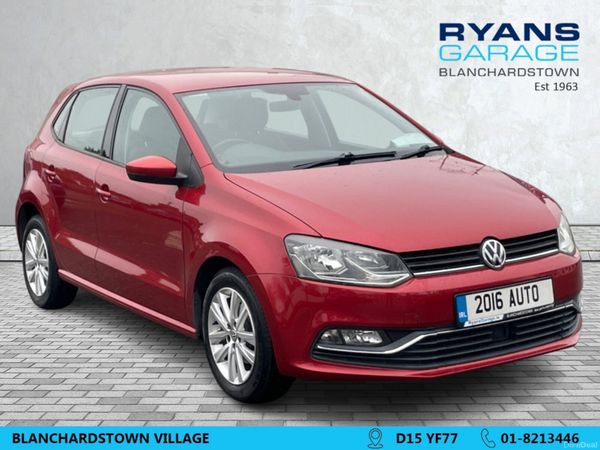 Volkswagen Polo Hatchback, Petrol, 2016, Red
