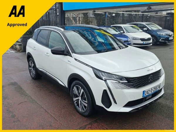 Peugeot 3008 Hatchback, Petrol Hybrid, 2024, White