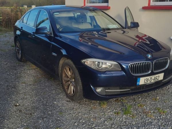 BMW 5-Series Saloon, Diesel, 2013, Blue