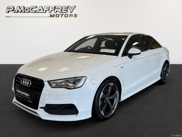 Audi A3 Saloon, Petrol, 2015, White