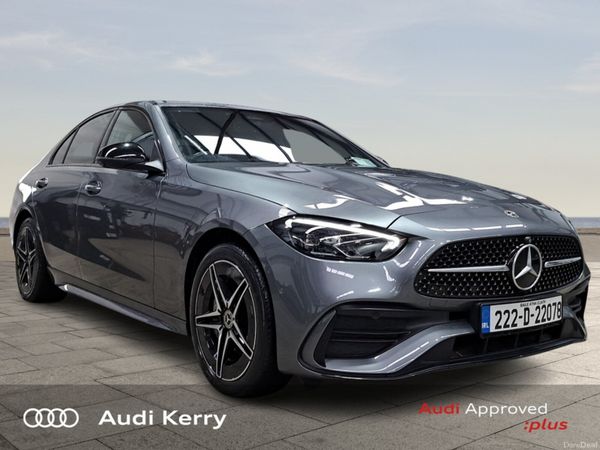 Mercedes-Benz C-Class Saloon, Petrol Plug-in Hybrid, 2022, Grey
