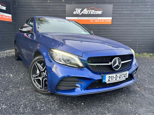 Mercedes-Benz C-Class Saloon, Diesel Plug-in Hybrid, 2021, Blue