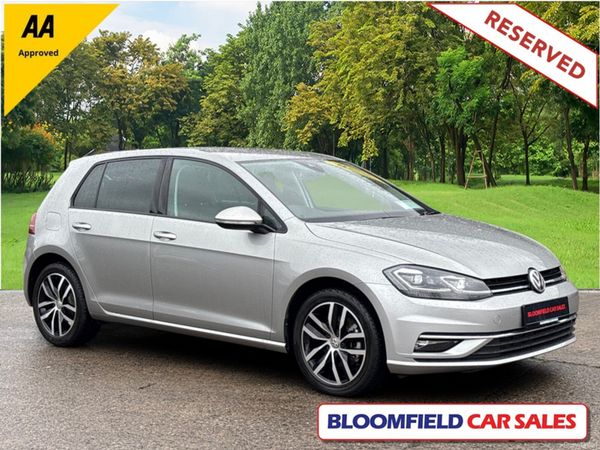 Volkswagen Golf Hatchback, Petrol, 2019, Silver