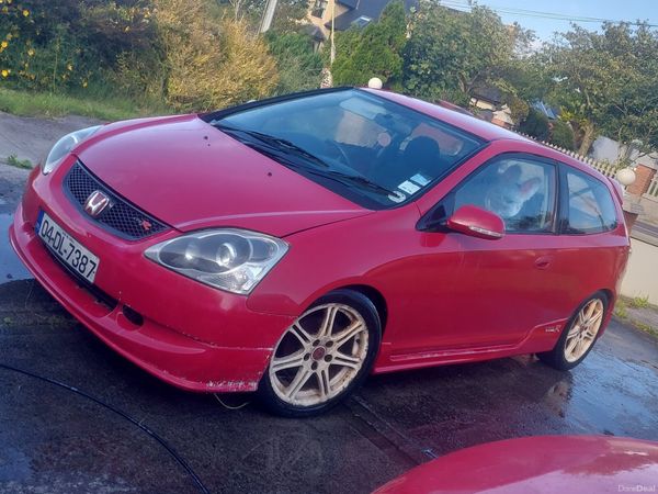 Honda Civic Hatchback, Petrol, 2004, Red