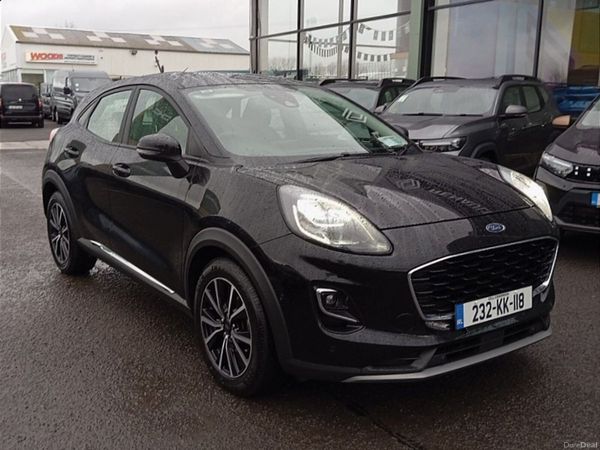 Ford Puma MPV, Petrol Hybrid, 2023, Black