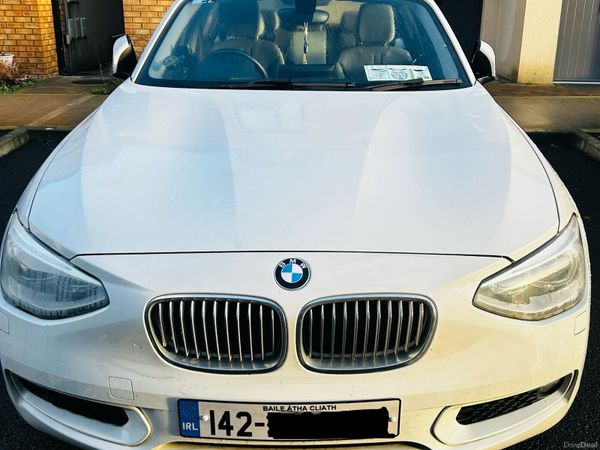 BMW 1-Series Hatchback, Petrol, 2014, White