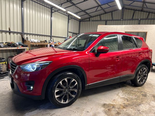 Mazda CX-5 SUV, Diesel, 2016, Red
