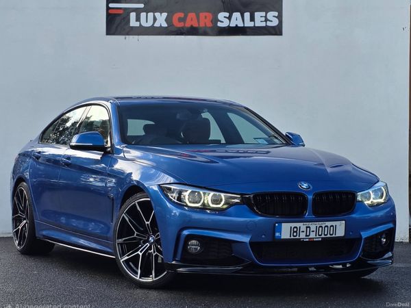 BMW 4-Series Saloon, Petrol, 2018, Blue