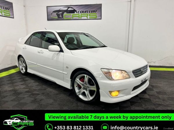 Toyota Altezza Saloon, Petrol, 2002, White