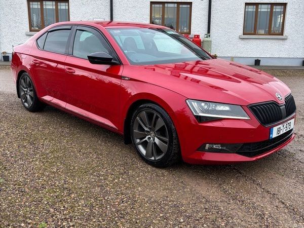 Skoda Superb Saloon, Diesel, 2018, Red