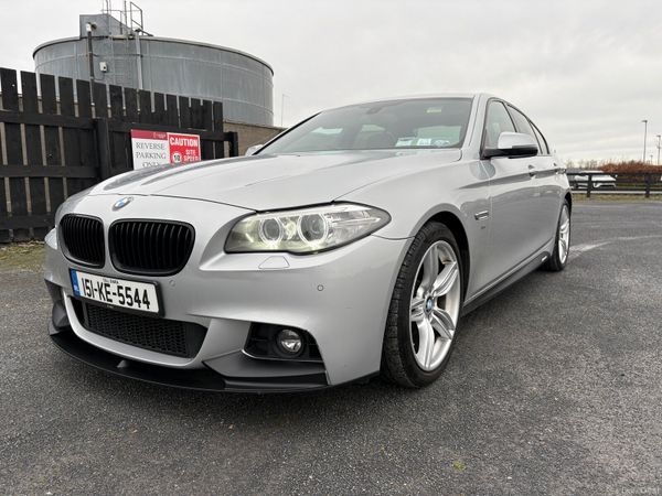 BMW 5-Series Saloon, Diesel, 2015, Silver