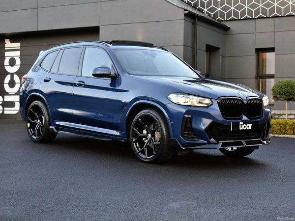 BMW X3 SUV, Diesel Hybrid, 2022, Blue