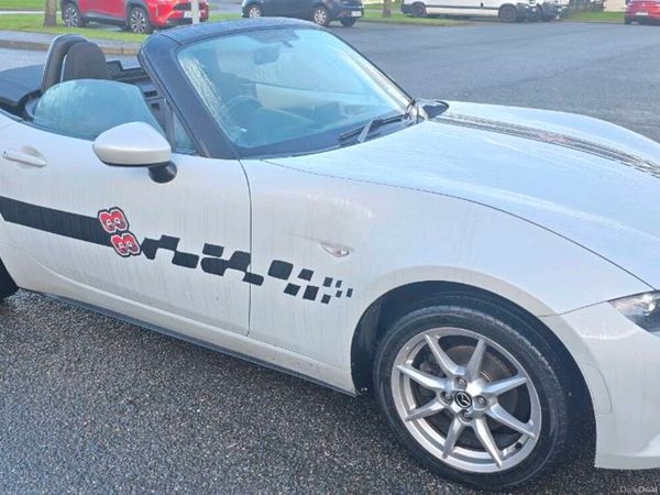 Mazda MX-5 Convertible, Petrol, 2017, White