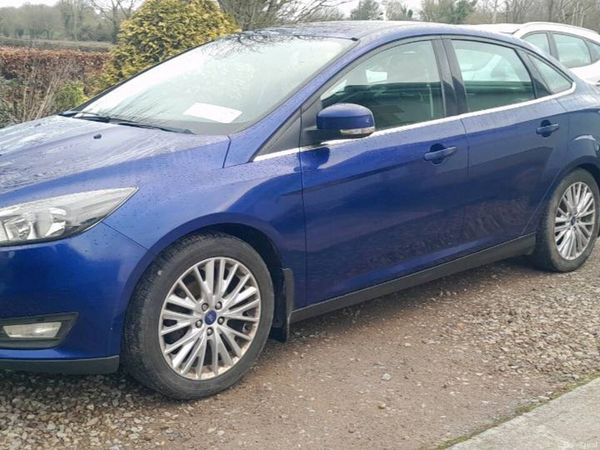 Ford Focus Saloon, Diesel, 2015, Blue