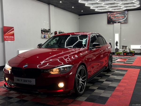BMW 3-Series Saloon, Diesel, 2014, Red