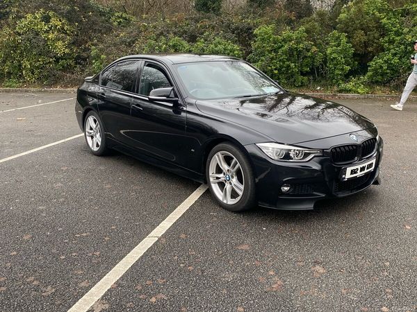 BMW 3-Series Saloon, Petrol Plug-in Hybrid, 2018, Black