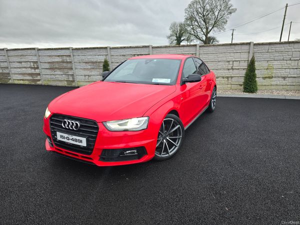 Audi A4 Saloon, Diesel, 2015, Red