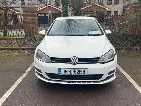 Volkswagen Golf Hatchback, Petrol, 2015, White