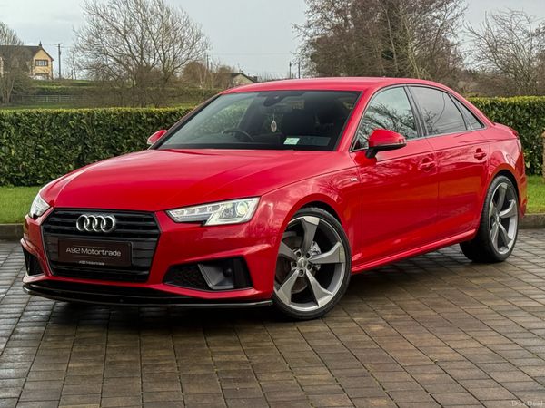 Audi A4 Saloon, Diesel, 2019, Red