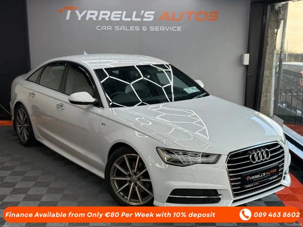 Audi A6 Saloon, Diesel, 2015, White