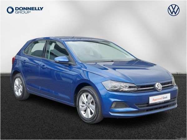 Volkswagen Polo Hatchback, Petrol, 2019, Blue