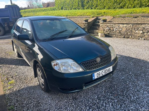 Toyota Corolla Saloon, Petrol, 2005, Green